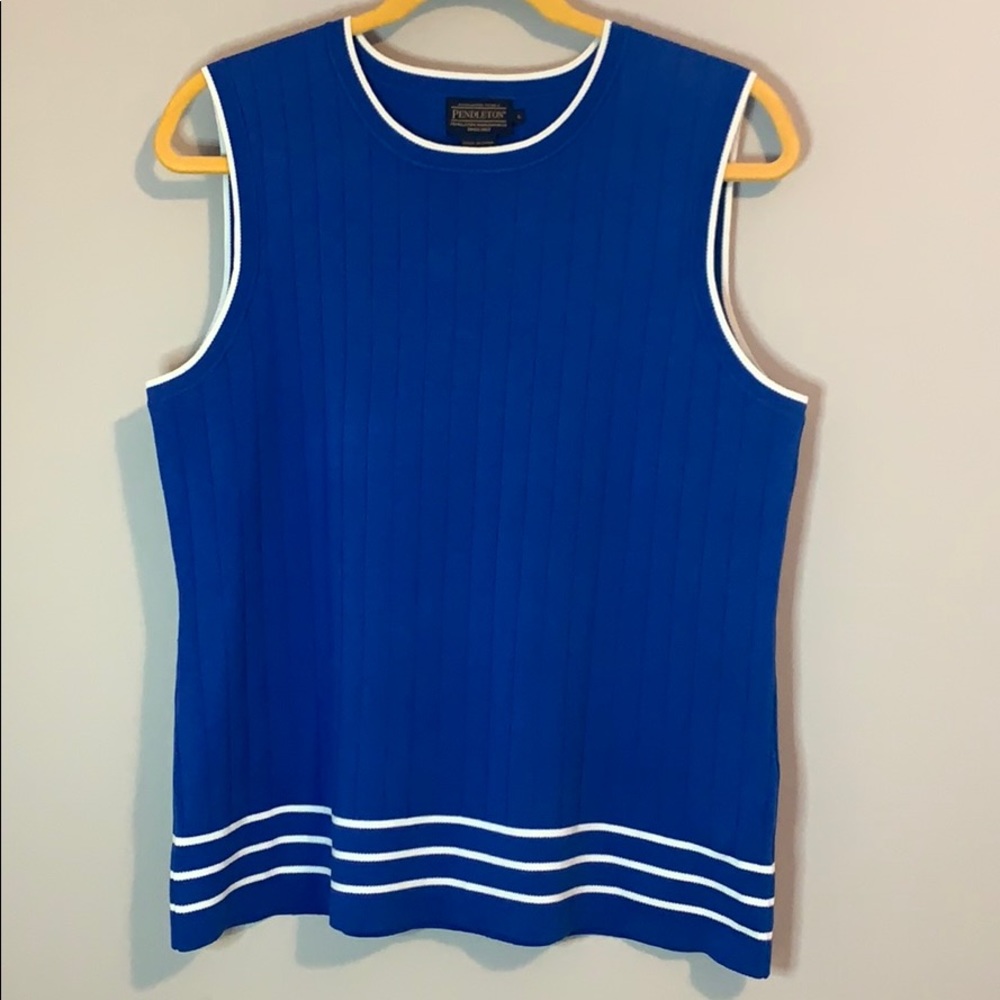Pendleton Sport Chic Ribbed Sleeveless Top